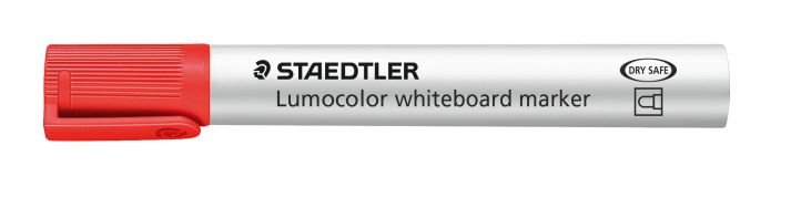 ΜΑΡΚΑΔΟΡΟΣ ΑΣΠΡΟΠΙΝΑΚΑ LUMOCOLOR STAEDTLER Κόκκινο 351-2