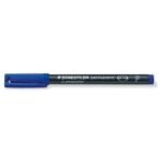 ΜΑΡΚΑΔΟΡΟΣ F ΑΝΕΞΙΤΗΛΟΣ LUMOCOLOR STAEDTLER Blue 318-3 (ΣΥΣΚ-10ΤΕΜ)