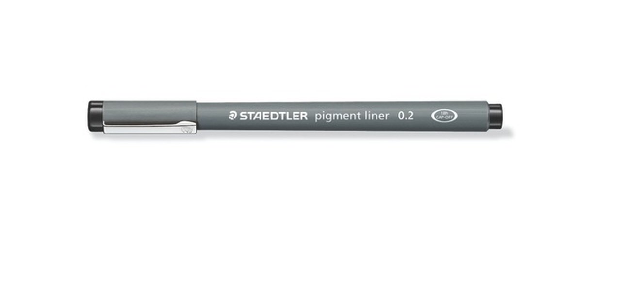 ΡΑΠΙΔΟΓΡΑΦΟΣ ΜΙΑΣ ΧΡΗΣΗΣ 0.2mm Μαύρο STAEDTLER 308 02-9