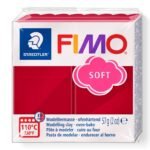 STAEDTLER ΠΗΛΟΣ FIMO SOFT 8020-26 Cherry Red 57g