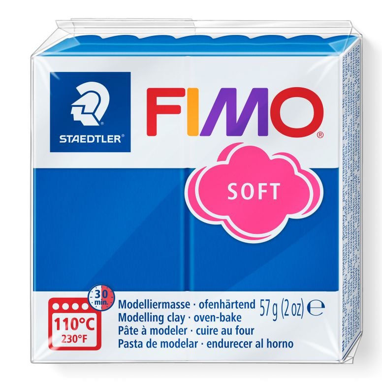 00556-1 STAEDTLER ΠΗΛΟΣ FIMO SOFT 8020-37 Pacific Blue 57g - Image 1