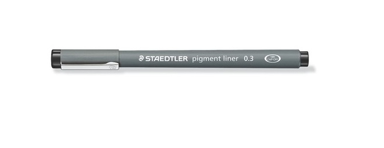 01575-1 ΡΑΠΙΔΟΓΡΑΦΟΣ ΜΙΑΣ ΧΡΗΣΗΣ 0.3mm Μαύρο STAEDTLER 308 03-9 (ΣΥΣΚ-10ΤΕΜ) - Image 1