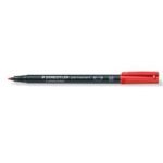 ΜΑΡΚΑΔΟΡΟΣ M ΑΝΕΞΙΤΗΛΟΣ LUMOCOLOR STAEDTLER Red 317-2 (ΣΥΣΚ-10ΤΕΜ)