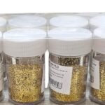 ΧΡΥΣΟΣΚΟΝΗ GLITTER  ΧΡΥΣΗ 8GR  ΣΕ ΑΛΑΤΙΕΡΑ 12ΤΕΜ 07070069