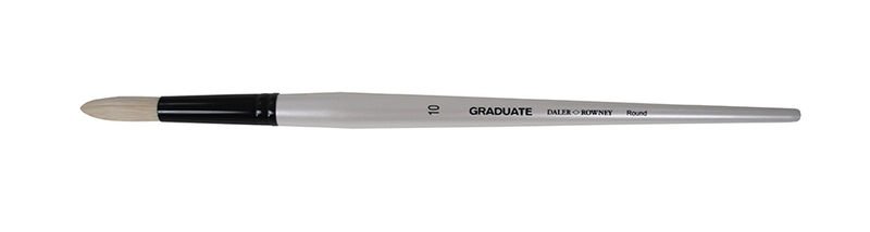 02293-1 ΠΙΝΕΛΟ ΣΤΡΟΓΓΥΛΟ BRISTLE ROUND No. 10 LH - Image 1