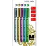 ΣΕΤ ΜΑΡΚΑΔΟΡΟΙ ΜΕΤΑΛΛΙΚΟΙ STAEDTLER ΣΕ BLISTER 5 ΧΡΩΜΑΤΑ
