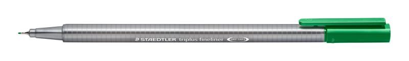 ΜΑΡΚΑΔΟΡΟΣ ΤΡΙΓΩΝΟΣ TRIPLUS FINELINER STAEDTLER Green 334-5