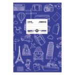 ΤΕΤΡΑΔΙΟ "D-BLUE" ΡΙΓΕ 17x25 50 ΦΥΛΛΑ (ΣΥΣΚ-15ΤΕΜ)