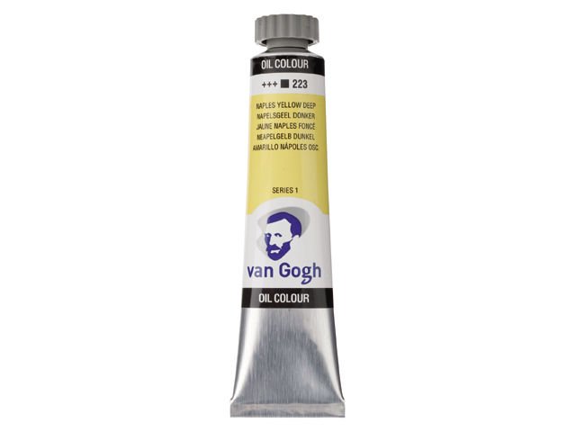 06111-1 ΛΑΔΙΑ VAN GOGH 20ML S1 T.7 No. 223 Naples Yellow Deep (ΣΥΣ-3ΤΕΜ) - Image 1