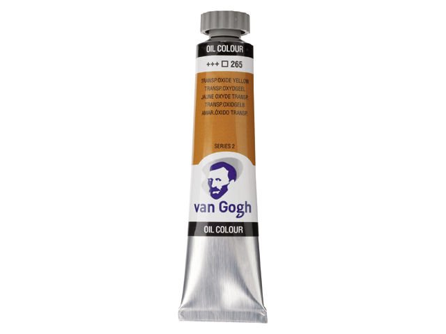 06115-1 ΛΑΔΙΑ VAN GOGH 20ML S2 T.7 No. 265 Transparent Oxide Yellow (ΣΥΣΚ-3ΤΕΜ) - Image 1