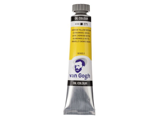 06120-1 ΛΑΔΙΑ VAN GOGH 20ML S2 T.7 No. 271 Cadmium Yellow Medium (ΣΥΣΚ-3ΤΕΜ) - Image 1