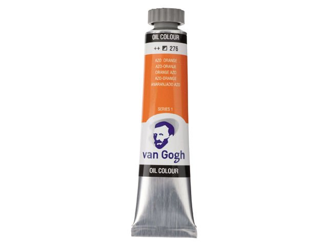 06121-1 ΛΑΔΙΑ VAN GOGH 20ML S1 T.7 No. 276 Azo Orange (ΣΥΣΚ-3ΤΕΜ) - Image 1