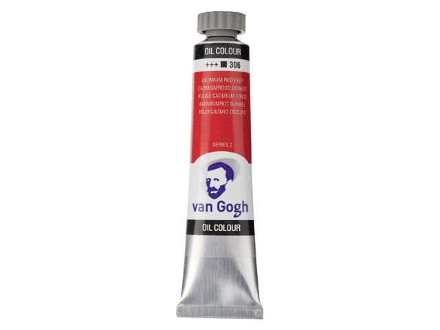 06123-1 ΛΑΔΙΑ VAN GOGH 20ML S2 T.7 No. 306 Cadmium Red Deep (ΣΥΣ-3ΤΕΜ) - Image 1