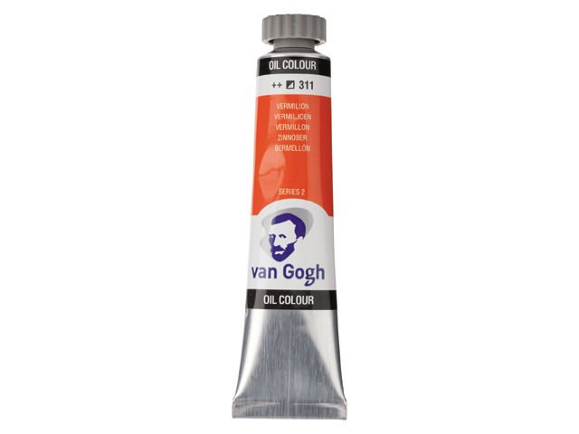 06124-1 ΛΑΔΙΑ VAN GOGH 20ML S2 T.7 No. 311 Vermilion (ΣΥΣ-3ΤΕΜ) - Image 1