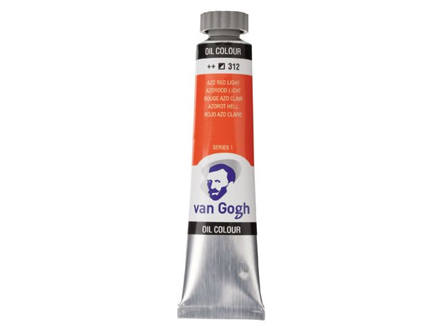 06125-1 ΛΑΔΙΑ VAN GOGH 20ML S1 T.7 No. 312 Azo Red Light (ΣΥΣΚ-3ΤΕΜ) - Image 1