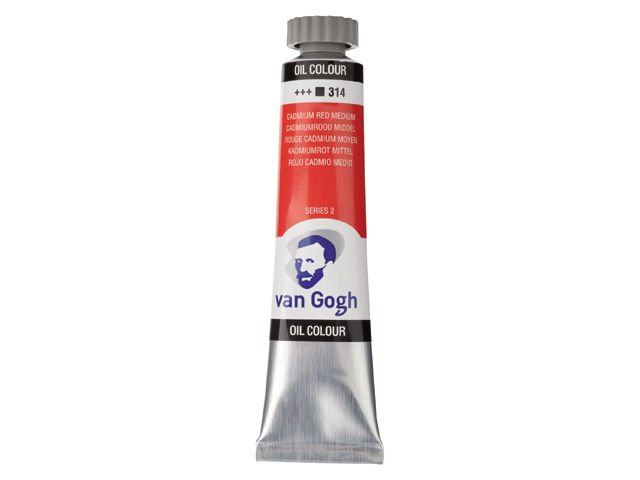 06127-1 ΛΑΔΙΑ VAN GOGH 20ML S2 T.7 No. 314 Cadmium Red Medium (ΣΥΣ-3ΤΕΜ) - Image 1