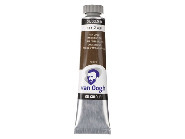 06139-1 ΛΑΔΙΑ VAN GOGH 20ML S1 T.7 No. 408 Raw Umber (ΣΥΣΚ-3ΤΕΜ) - Image 1