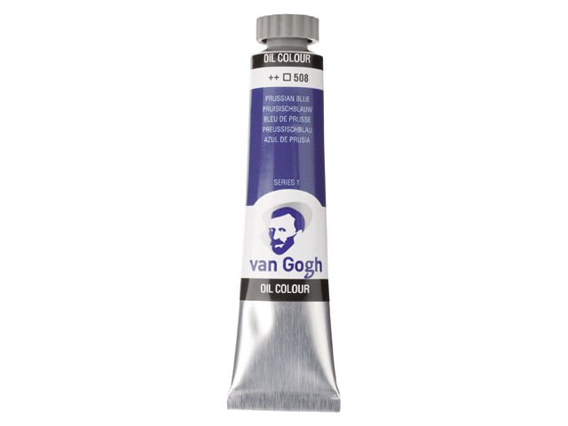 06143-1 ΛΑΔΙΑ VAN GOGH 20ML S1 T.7 No. 508 Prussian Blue (ΣΥΣ-3ΤΕΜ) - Image 1