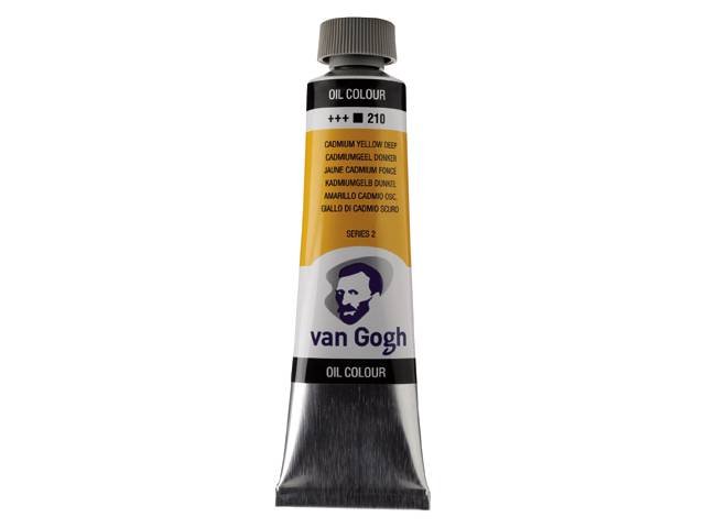 06169-1 ΛΑΔΙΑ VAN GOGH 40ML S2 T.9 No. 210 Cadmium Yellow Deep (ΣΥΣΚ-3ΤΕΜ) - Image 1