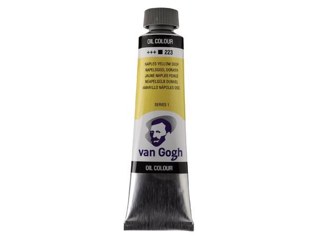 06172-1 ΛΑΔΙΑ VAN GOGH 40ML S1 T.9 No. 223 Naples Yellow Deep (ΣΥΣΚ-3ΤΕΜ) - Image 1