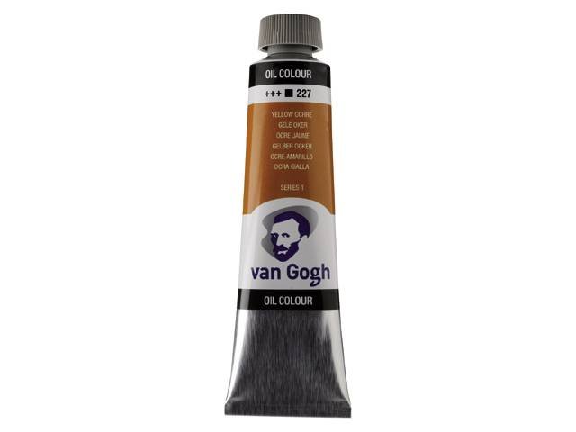06174-1 ΛΑΔΙΑ VAN GOGH 40ML S1 T.9 No. 227 Yellow Ochre (ΣΥΣ-3ΤΕΜ) - Image 1