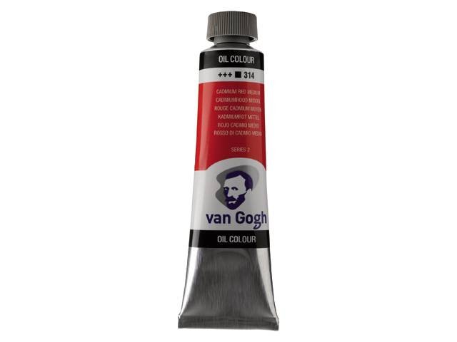 ΛΑΔΙΑ VAN GOGH 40ML S2 T.9 No. 314 Cadmium Red Medium