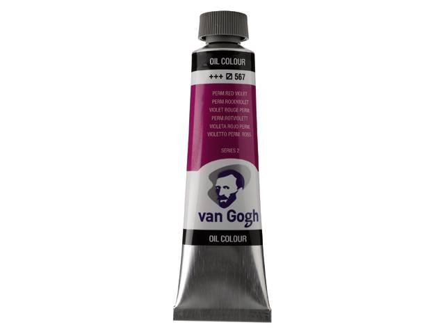 ΛΑΔΙΑ VAN GOGH 40ML S2 T.9 No. 567 Permanent Red Violet