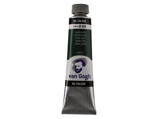 06220-1 ΛΑΔΙΑ VAN GOGH 40ML S1 T.9 No. 629 Green Earth (ΣΥΣΚ-3ΤΕΜ) - Image 1