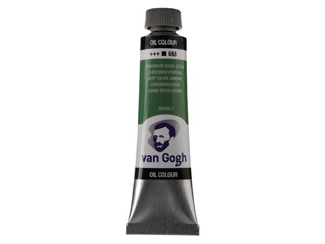 ΛΑΔΙΑ VAN GOGH 40ML S2 T.9 No. 668 Chromium Oxide Green