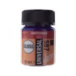 ΧΡΩΜΑ AMSTERDAM UNIVERSAL GLOSS 587 BRIGHT BLUE 16ml