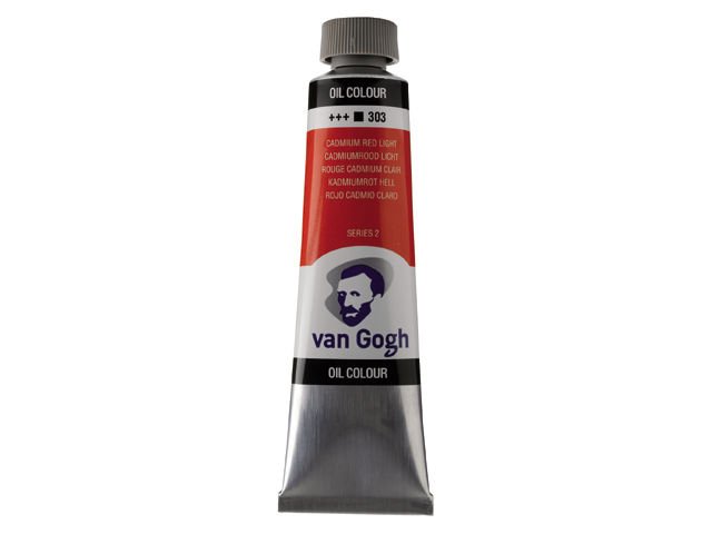 ΛΑΔΙΑ VAN GOGH 40ML S2 T.9 No. 303 Cadmium Red Light