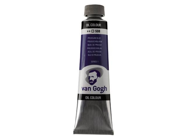 06774-1 ΛΑΔΙΑ VAN GOGH 40ML S1 T.9 No. 508 Prussian Blue (ΣΥΣΚ-3ΤΕΜ) - Image 1