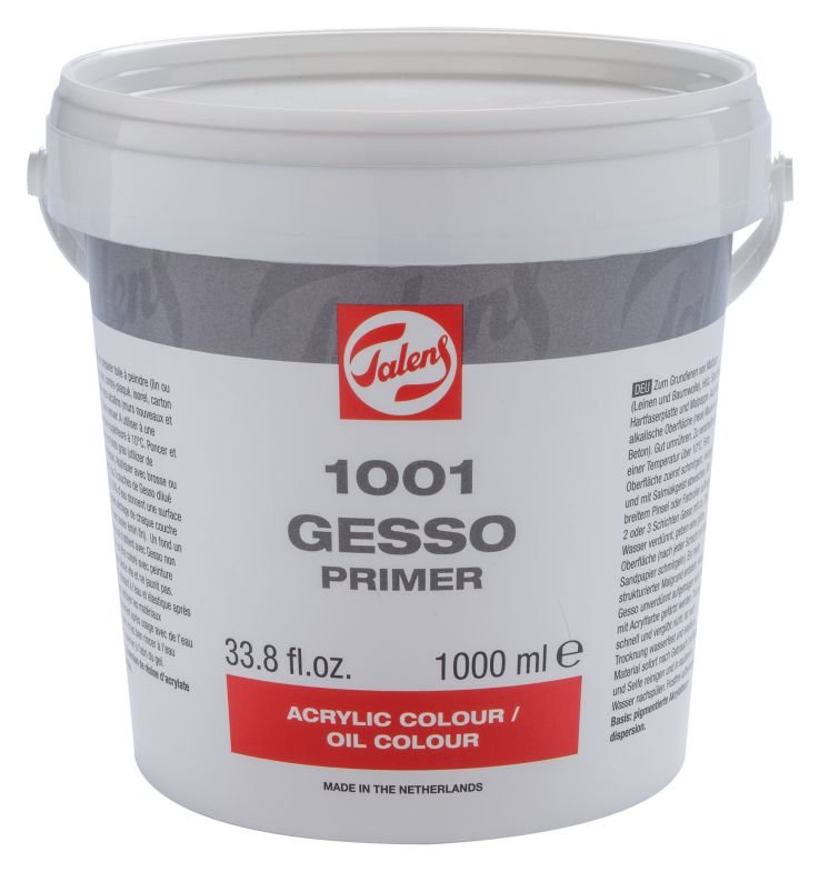 06784-1 ΑΣΤΑΡΙ GESSO PRIMER BUCKET 1001 1L TALENS - Image 1