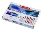 ΣΕΤ WATERCOLOUR ART CRΕΑΤΙΟΝ 12x12ml-ΜΠΛΟΚ-ΠΙΝΕΛΑ-ΜΟΛΥΒΙ-ΓΟΜΑ-ΠΑΛΕΤΑ