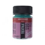 ΧΡΩΜΑ AMSTERDAM TEXTILE 661 TURGUOISE GREEN 16ml