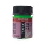 ΧΡΩΜΑ AMSTERDAM TEXTILE 672  REFLEX GREEN 16ml