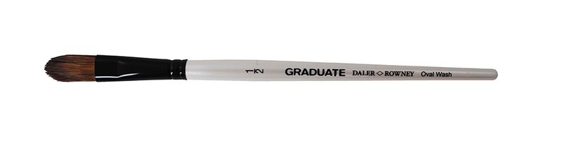 08425-1 ΠΙΝΕΛΟ ΟΒΑΛ WASH 1/2" GRADUATE ΣΥΝΘΕΤΙΚΟ - Image 1