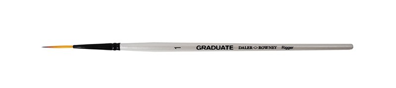 08426-1 ΠΙΝΕΛΟ ΜΑΚΡΥΤΡΙΧΟ ΣΤΡΟΓΓΥΛΟ Νο1 GRADUATE ΣΥΝΘΕΤΙΚΟ - Image 1