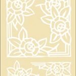 TRANSFER GOLOR 22X33CM 2310-WHITE ARTEBELLA