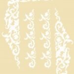 TRANSFER GOLOR 22X33CM 2302-WHITE ARTEBELLA