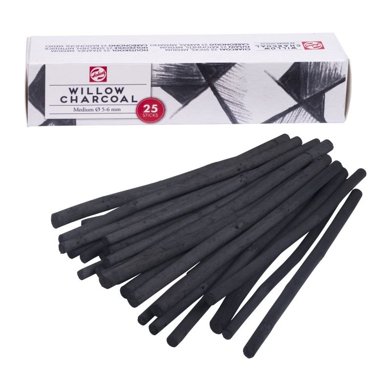 09124-1 ΣΕΤ ΚΑΡΒΟΥΝΟ TALENS 30 STICKS 3-4mm - Image 1