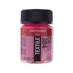 ΧΡΩΜΑ AMSTERDAM TEXTILE 384 REFLEX ROSE 16ml