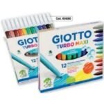 ΜΑΡΚΑΔΟΡΟΙ ΖΩΓΡΑΦΙΚΗΣ ΧΟΝΤΡΟ 12ΤΕΜ TURBO ΜΑΧΙ GIOTTO (ΣΥΣΚ-10ΤΕΜ)