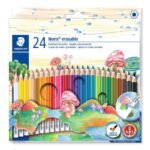 ΣΕΤ ΞΥΛΟΜΠΟΓΙΑΣ ΜΕ ΓΟΜΑ NORIS CLUB  144 50NC24 STAEDTLER 24ΤΕΜ