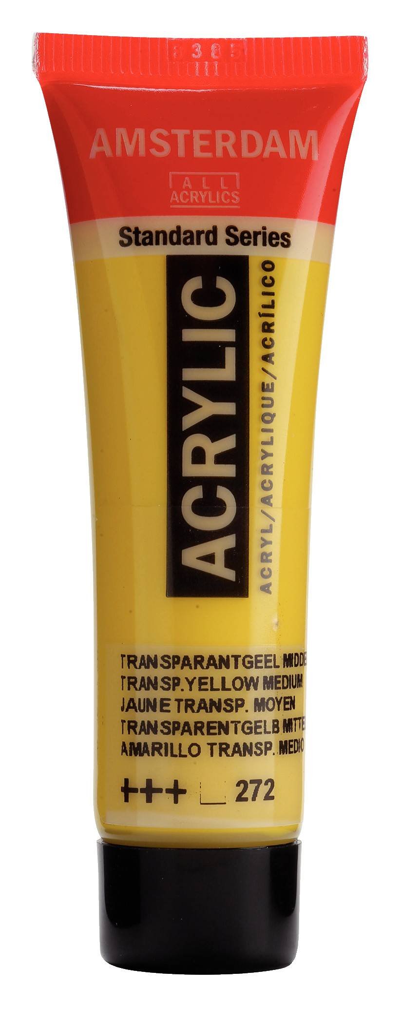 12538-1 ΑΚΡΥΛΙΚΟ AMSTERDAM 20ml 272 Transp. Yellow Medium (ΣΥΣ-3ΤΕΜ) - Image 1