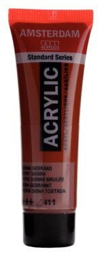 ΑΚΡΥΛΙΚΟ AMSTERDAM 20ml 411 Burnt Sienna (ΣΥΣ-3ΤΕΜ)