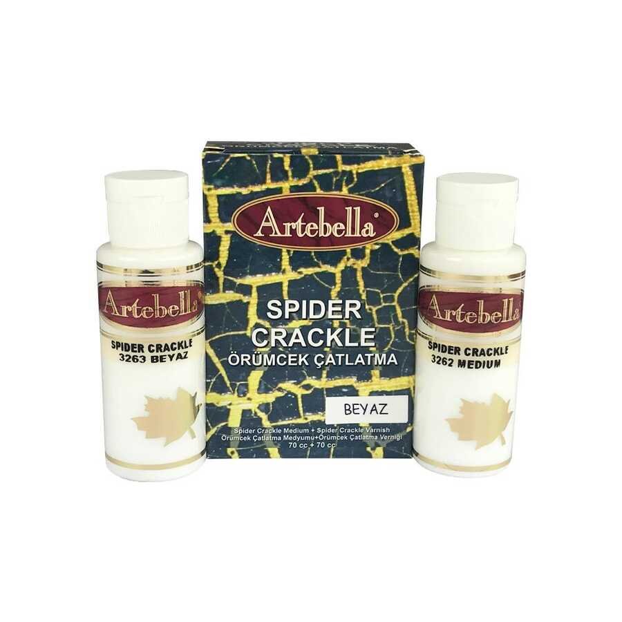 13033-1 ΚΡΑΚΕΛΕ SPIDER ΛΕΥΚΟ 70-70CC ARTEBELLA - Image 1