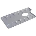 ΠΑΛΕΤΑ ΜΕΤΑΛΛΙΚΗ ΟΡΘΟΓΩΝΙΑ TALENS 10.6x20cm