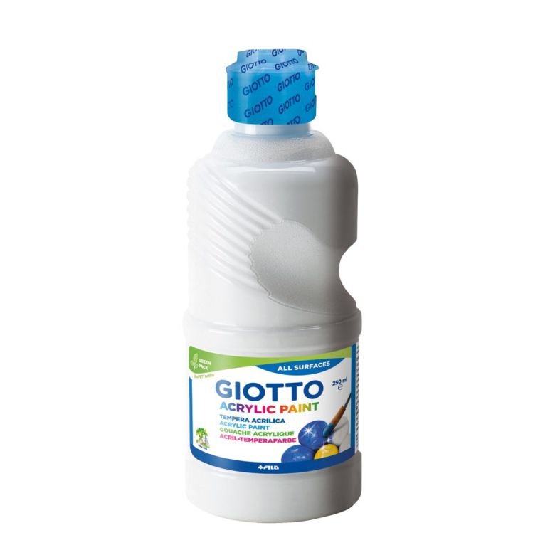 17465-1 ΑΚΡΥΛΙΚΗ ΤΕΜΠΕΡΑ ΛΕΥΚΗ 250ML GIOTTO - Image 1