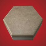 ΞΥΛΙΝΟ ΚΟΥΤΙ ΕΞΑΓΩΝΟ MDF 21Χ15X 7 CM KT024 ARTEBELLA